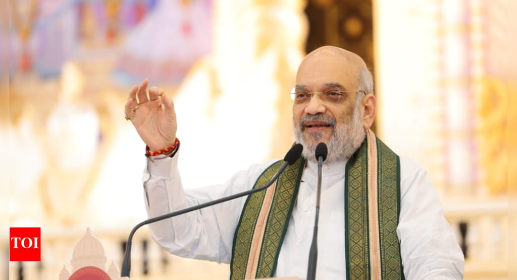 Amit Shah advocates for promotion of Indian languages in governance to foster national unity | India News - Times of India
