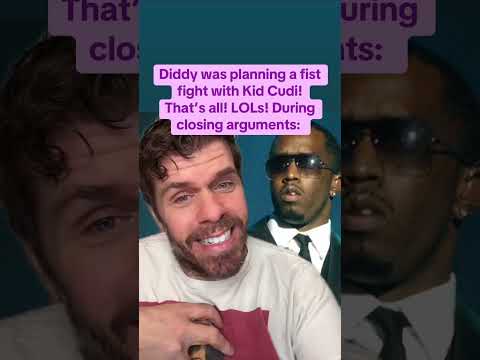 Diddy Was Planning A Fist Fight With Kid Cudi! That’s All! LOLs! During Closing Arguments: