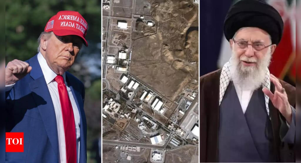 'Future attacks will be greater if ...': US strikes Iran's nuclear facilities - 10 key developments - Times of India