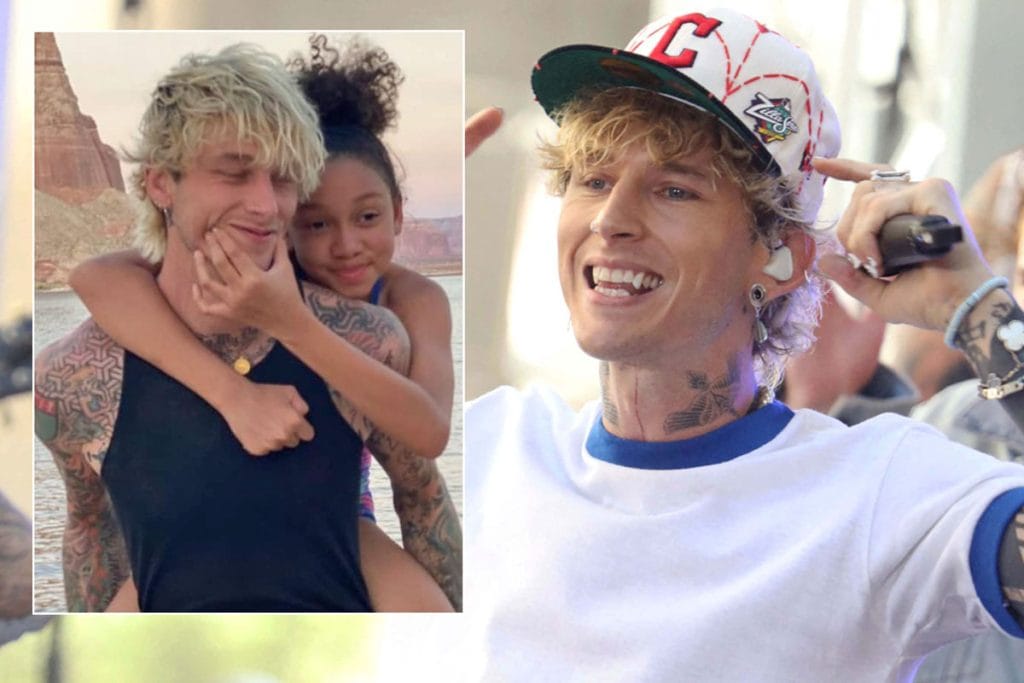 MGK Makes SUPER Rare Red Carpet Appearance With 15-Year-Old Daughter Casie! Look! - Perez Hilton