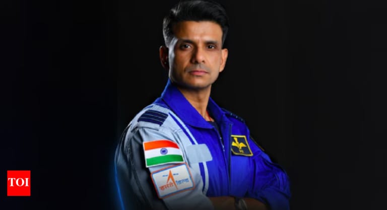 Now a star in orbit, Shubhanshu Shukla was always a natural in the sky | India News - Times of India