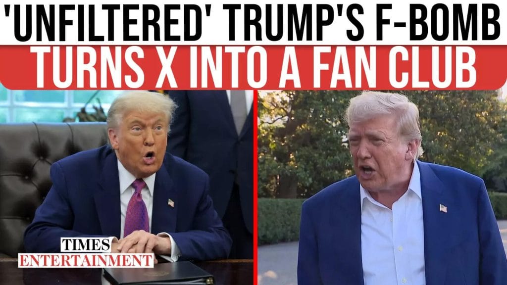 Social Media ERUPTS Over POTUS' Blunt Words | Trump Drops F-Bomb On Israel-Iran War