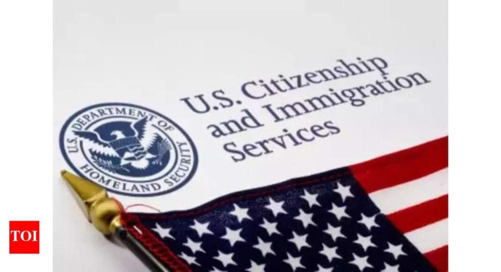 US immigration authority to Visa applicants: Effective July 1, 2025, USCIS will no longer send ... - The Times of India