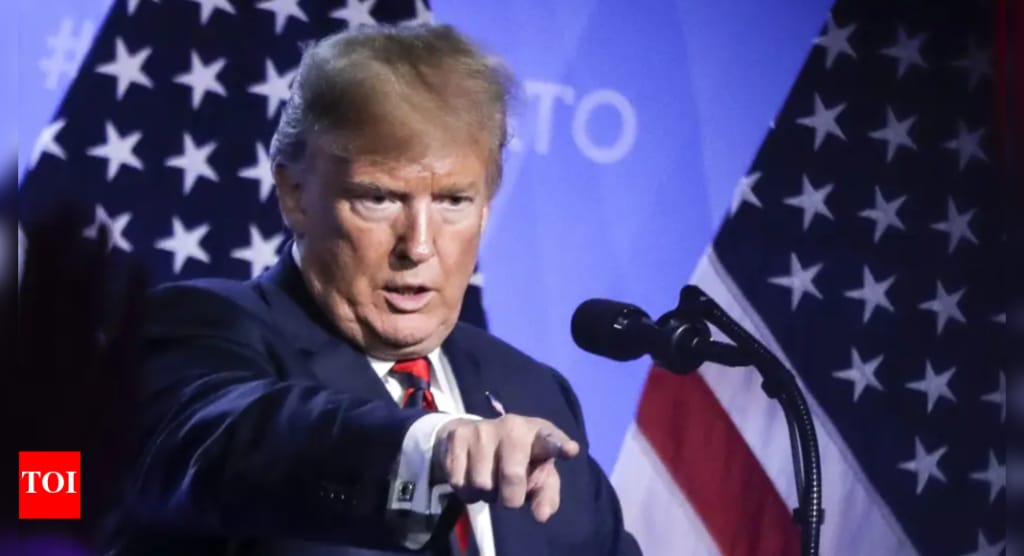 'Very weak response': Trump says 13 of 14 Iranian missiles shot down, no US casualties; claims Iran has 'gotten it out of system' - Times of India