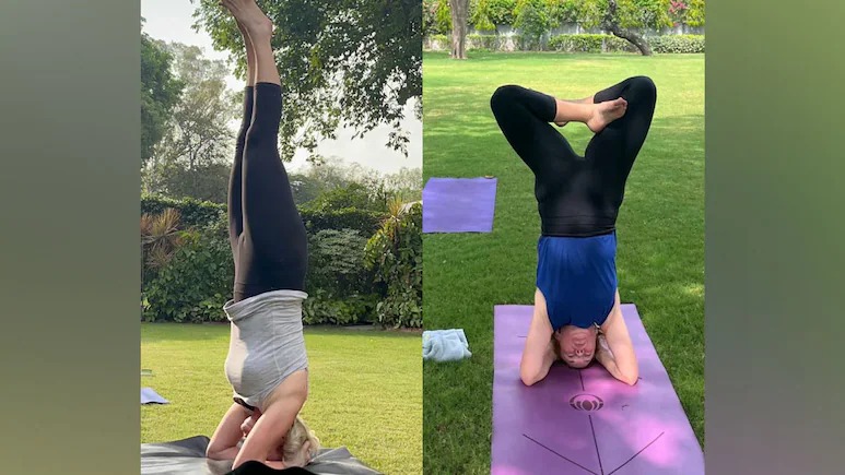 11th World Yoga Day: Norway Ambassador Milin Stanner celebrated Yoga Day by heading
