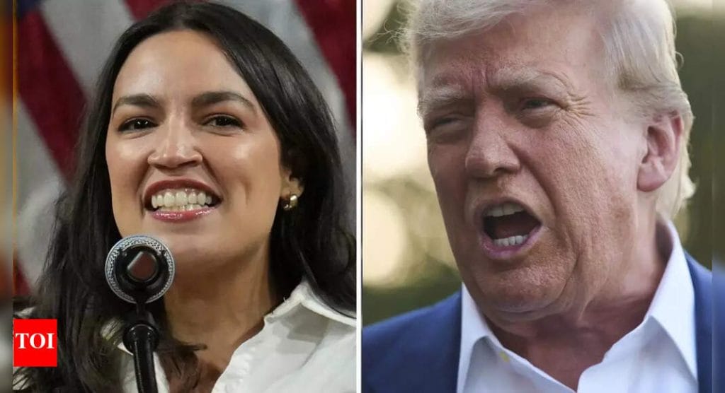 ‘Bronx Girl’ or Yorktown Grad? NY Republican challenges AOC’s suburban roots with yearbook photo after Trump clash | World News - Times of India