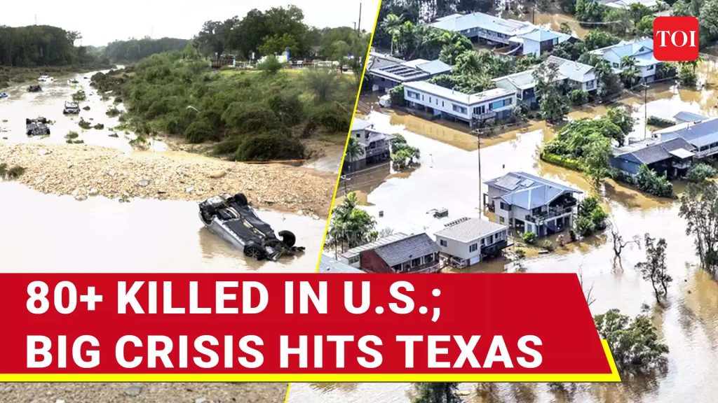"100-Year Catastrophe": Trump Blames Biden For Texas Floods As Toll Crosses 80; Dozens Missing