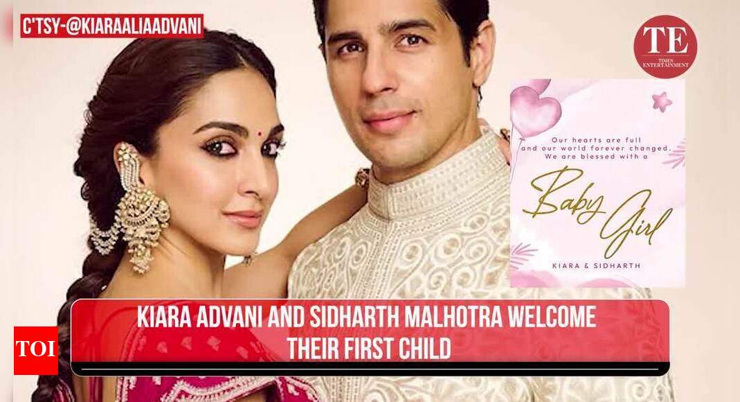 Alia Bhatt REACTS to birth of Kiara Advani-Sidharth Malhotra's baby girl; mentor Karan Johar says 'badhai ho' | - Times of India