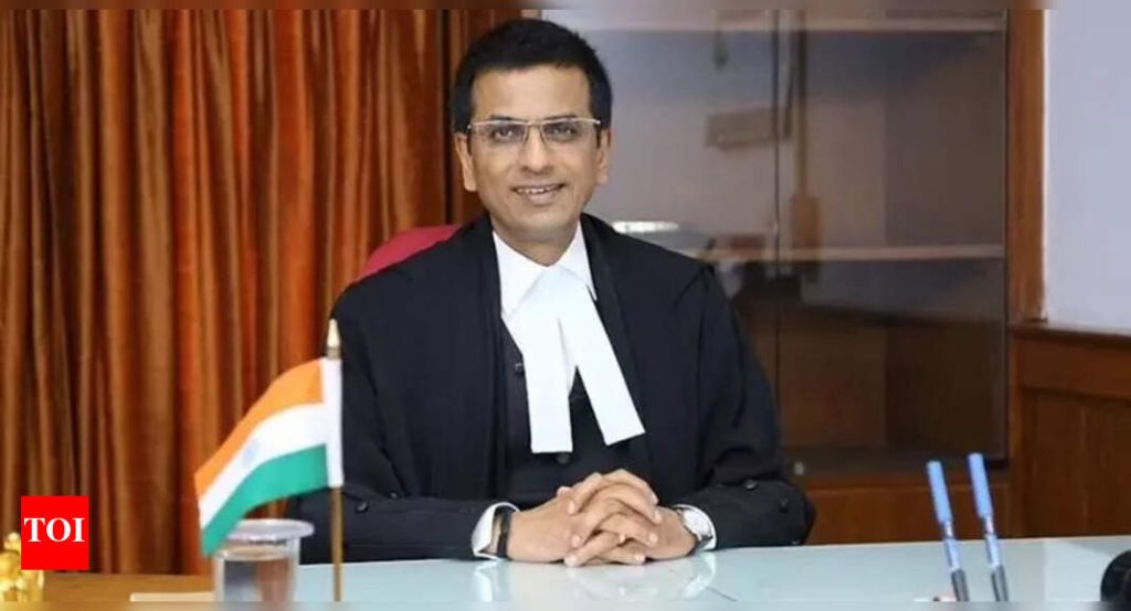 Beyond permitted period: Supreme Court seeks removal of ex-CJI Chandrachud from official residence 'without further delay'; writes to Centre | India News - Times of India