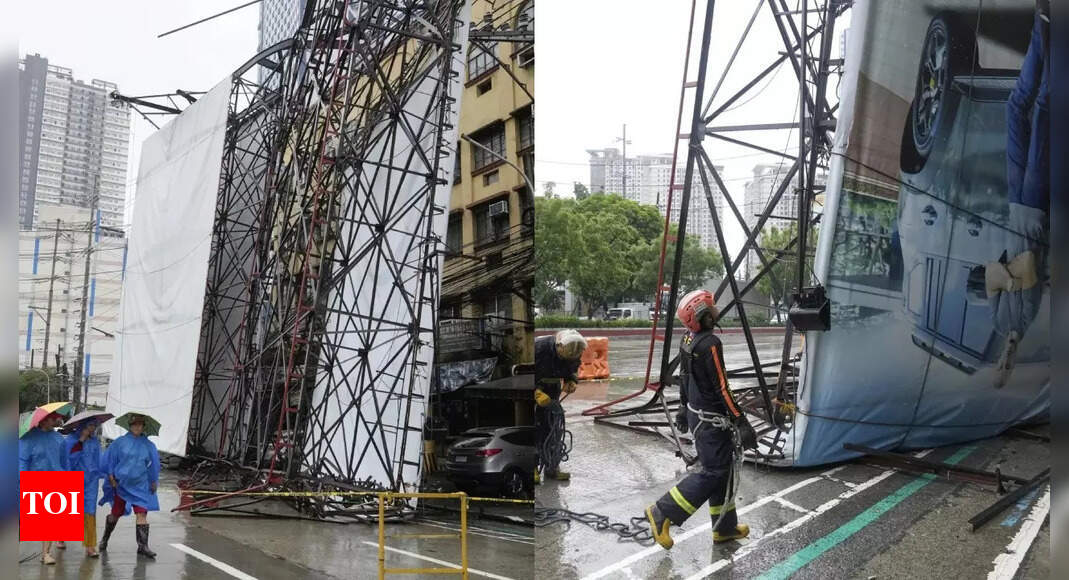 'Considerable threat': Typhoon Wipha triggers highest storm warning in Hong Kong, disrupting travel across South China - Times of India