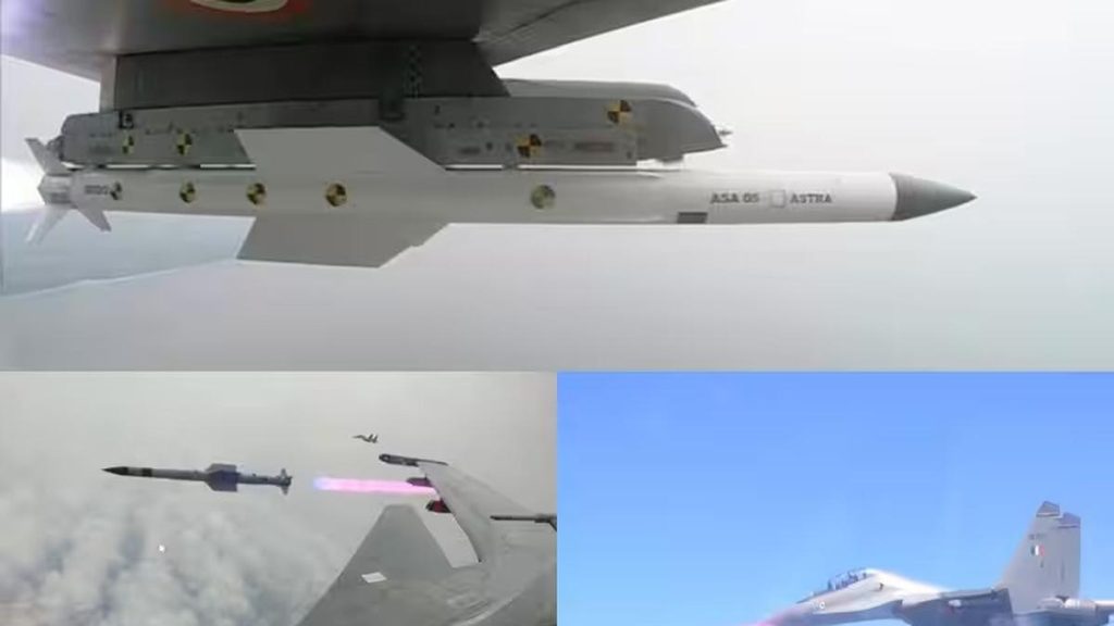 DRDO, IAF successfully test indigenous Astra Missile with Radio Frequency Seeker from Su-30 MKI