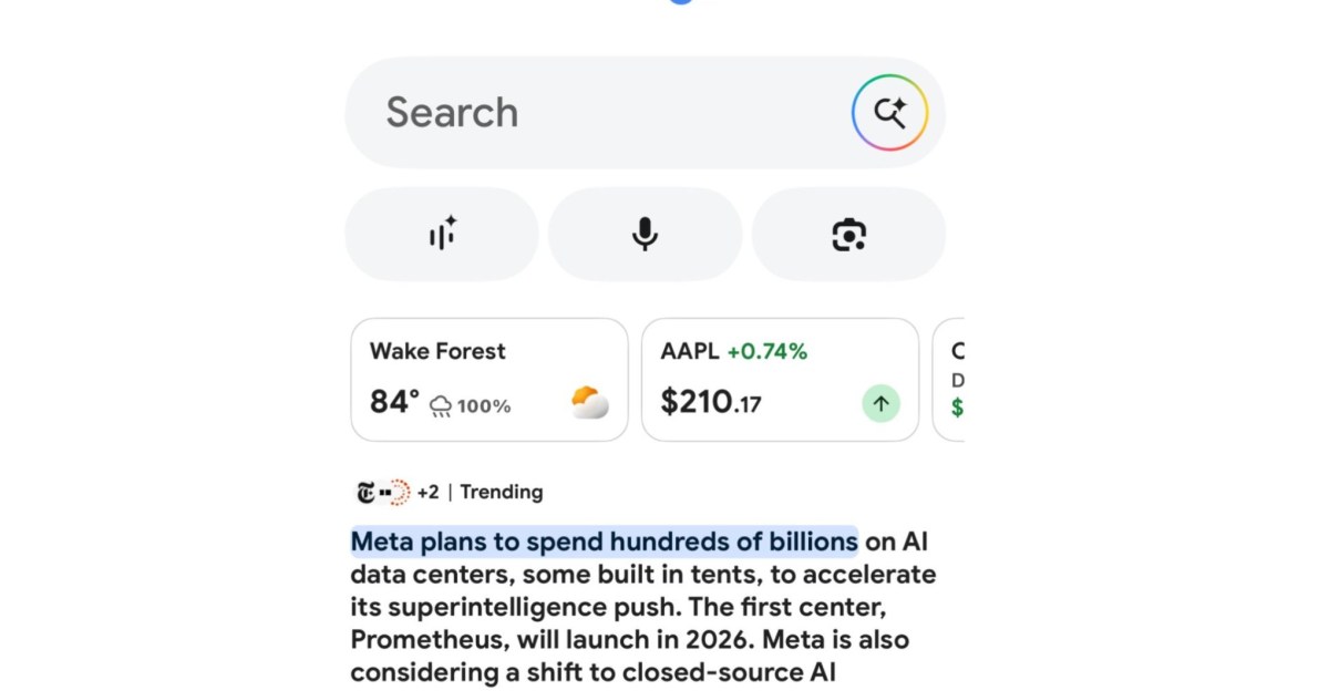 Google’s Discover page now summarizes news with AI