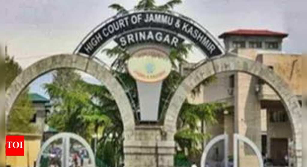 J&K HC acquits man in wife’s murder, cites flawed probe | India News - Times of India