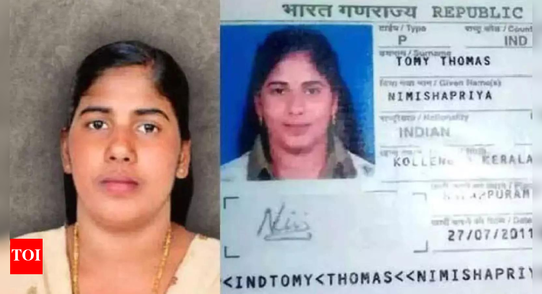 Kerala nurse death row: Nimisha Priya's execution postponed | India News - Times of India
