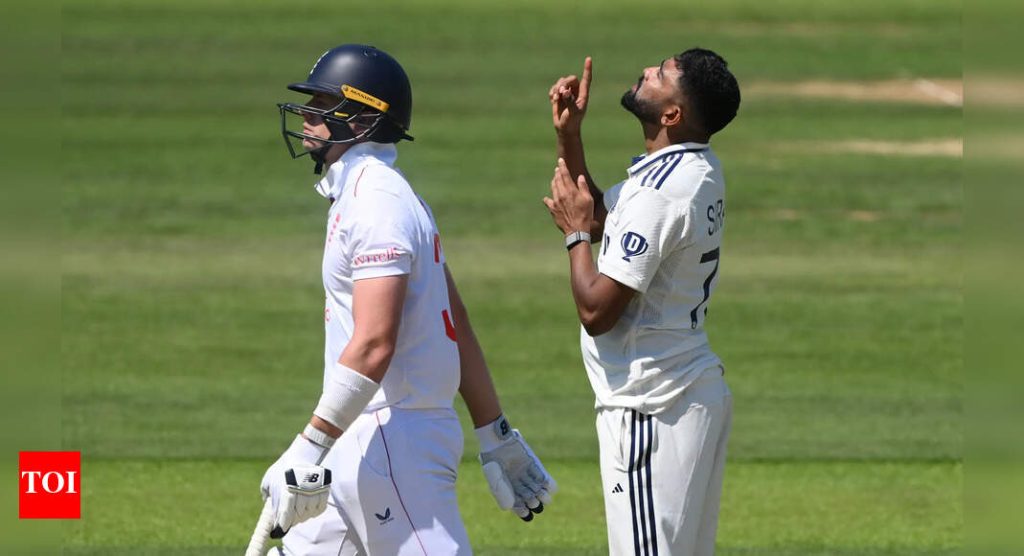 'Life is very unpredictable': Mohammed Siraj speaks about his Diogo Jota tribute during IND vs ENG 3rd Test - watch | Cricket News - Times of India