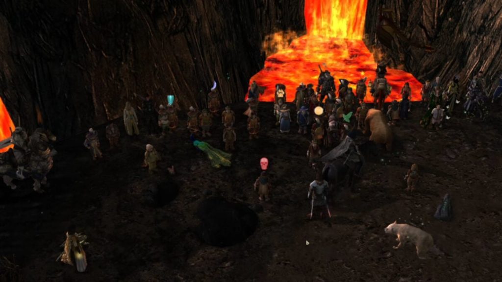 'Lord of the Rings Online' Players Successfully Get Small Hobbit Army Lost Inside Mount Doom