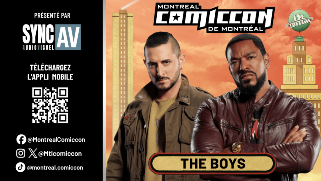 Montreal Comiccon 2025 – Q&A with Laz Alonso and Tomer Capone from ‘The Boys’ – ScreenHub Entertainment