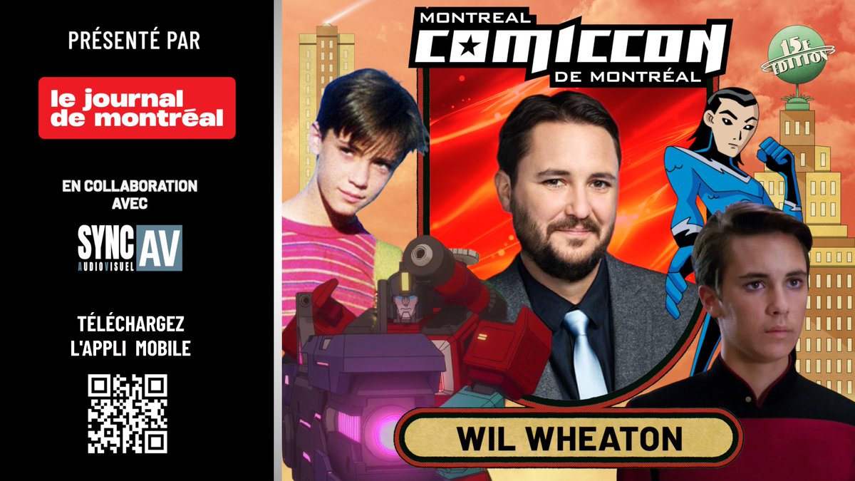 Montreal Comiccon – Q&A With Wil Wheaton – ScreenHub Entertainment