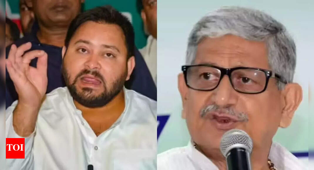 'Mutton during Sawan': Tejashwi Yadav attacks Union minister Lalan Singh for non-veg party; dares PM to respond | India News - Times of India