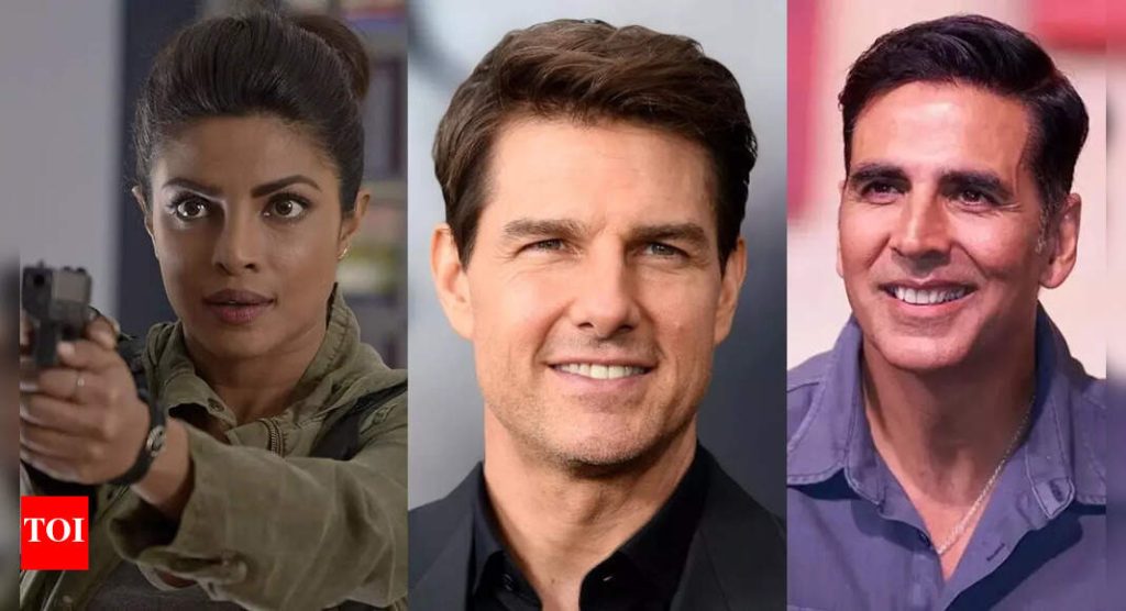 Netizens laud Priyanka Chopra as she takes Akshay Kumar's name on a global platform with Tom Cruise and appreciates him: 'PC will never not be iconic' | Hindi Movie News - Times of India