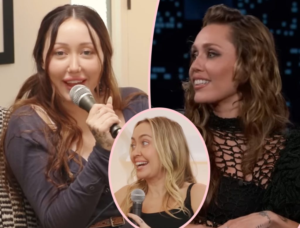 Noah Cyrus Says Miley Liked It When Sister Brandi Spanked Them With A Wooden Spoon! Uhhh… - Perez Hilton