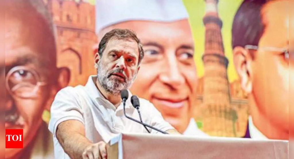 'On wrong side again': BJP attacks Rahul Gandhi's 'obsession' with China military tech; cites previous comments | India News - Times of India