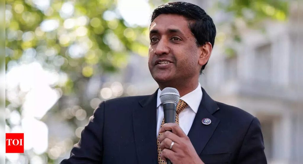 Ro Khanna pushes for release of Epstein client list, asks who are the rich persons being protected - Times of India