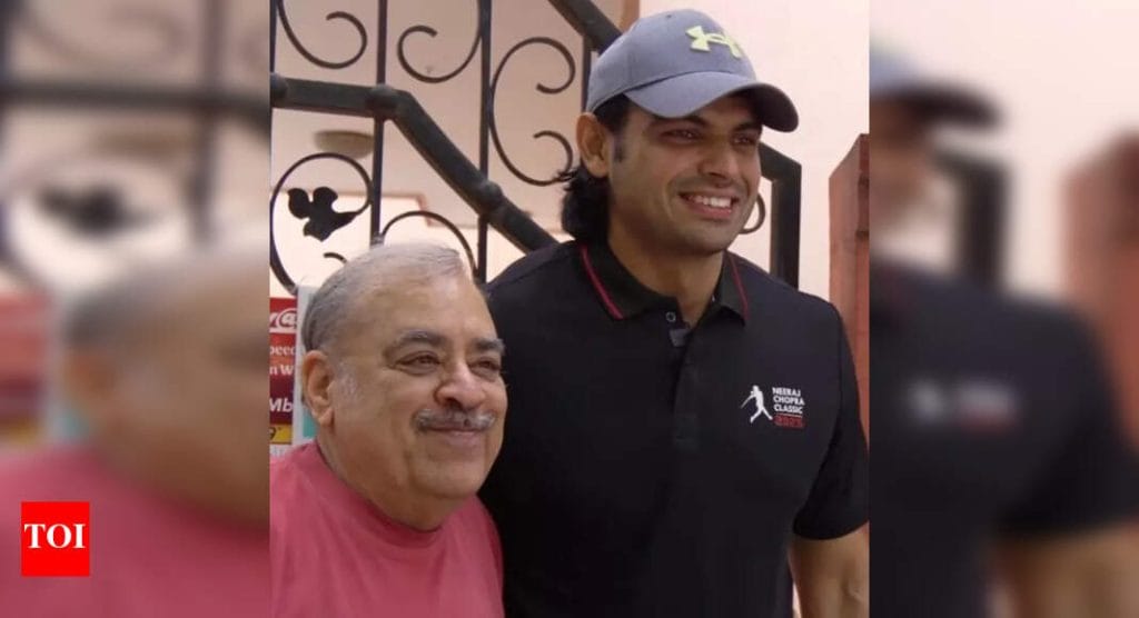 'Sometimes the best moments aren't planned': Neeraj Chopra's heartwarming exchange with senior citizen - watch video - Times of India