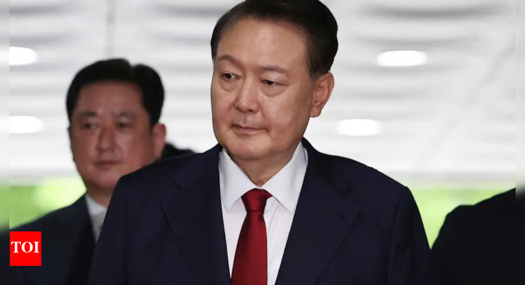 South Korea: Jailed ex-president Yoon Suk Yeol faces fresh charges over martial law decree; could remain in jail six more months - Times of India