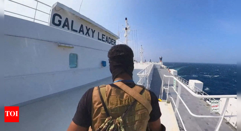 'Struck and destroyed': Israel launches airstrikes on Yemen's Houthis; India-bound vessel seized by rebel group in 2023 among targets hit - Times of India