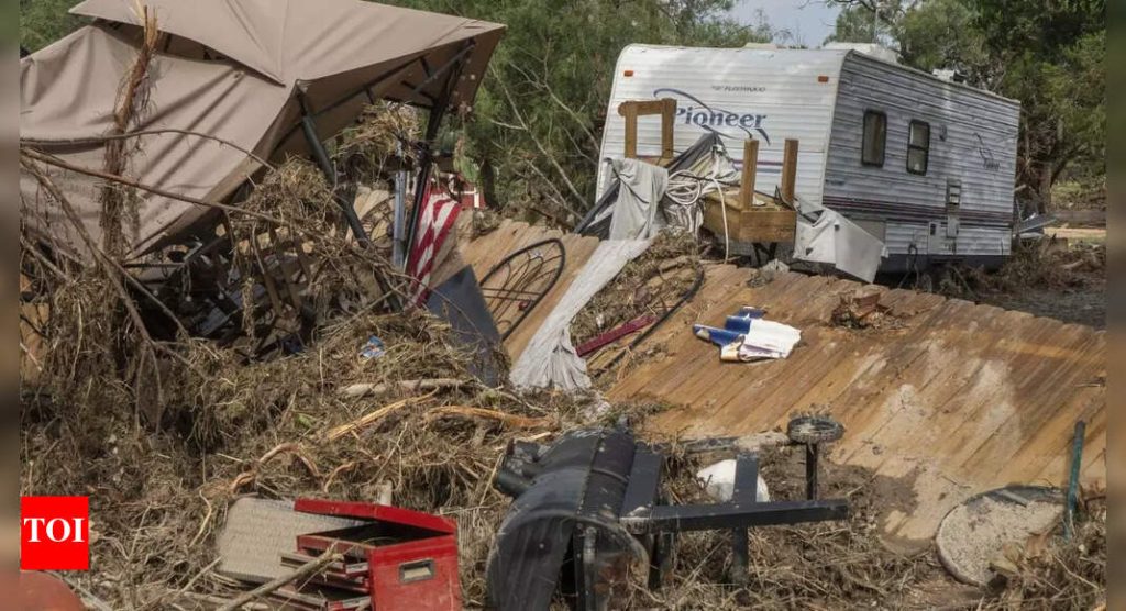 US Texas flash floods: Death toll climbs over 100; 160 still missing | World News - Times of India