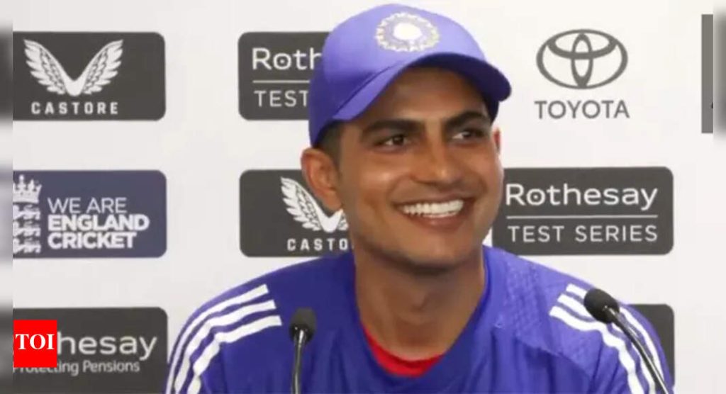 'Where is my favourite journalist?': Shubman Gill's witty comeback lights up post-win presser at Edgbaston | Watch | Cricket News - Times of India