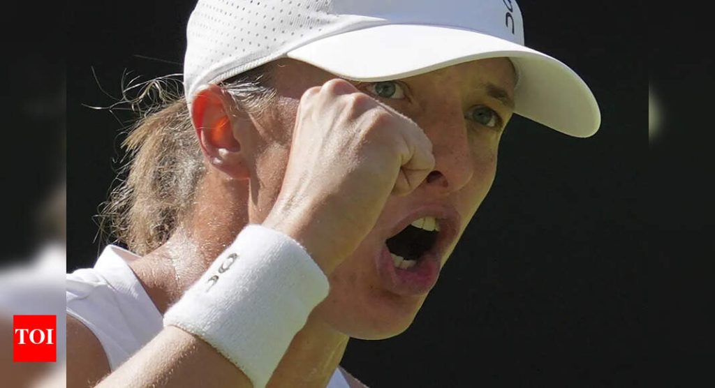 Wimbledon 2025: Iga Swiatek annihilates Amanda Anisimova 6-0, 6-0 to clinch first Grand Slam title on grass | Tennis News - Times of India