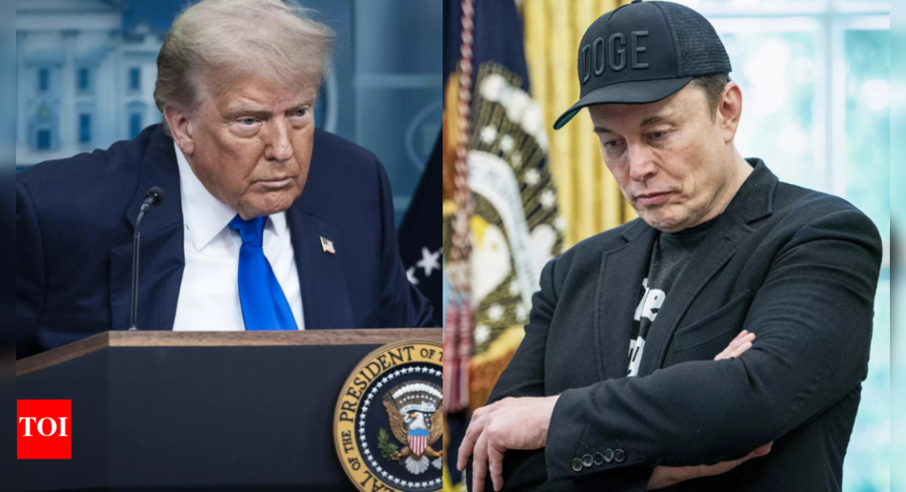 'Would head back to South Africa': Donald Trump threatens Elon Musk - DOGE may haunt Tesla CEO now - Times of India
