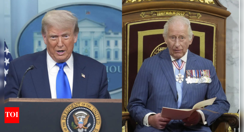 ‘Great honour’: Trump to visit UK in September to meet royal family; King Charles to host at Windsor castle - Times of India